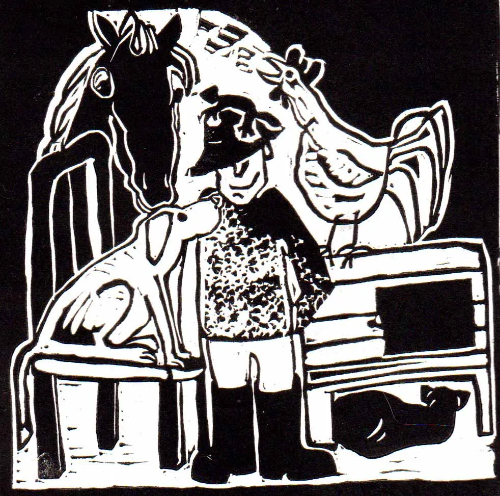Michael of Krowera. Cartoon by Natasha Williams-Novak