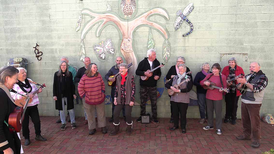 A community in action
