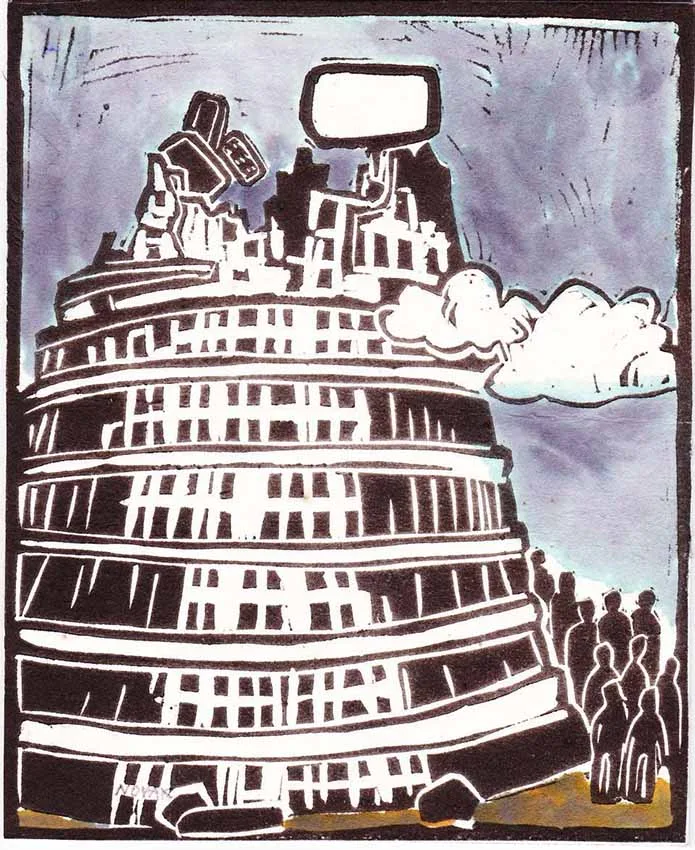 More or less December 3, 2016 - Ulysses, Gulliver and Leopold Bloom would laugh at our virtual existence, writes Tim Shannon. Cartoon by Natasha Williams-Novak