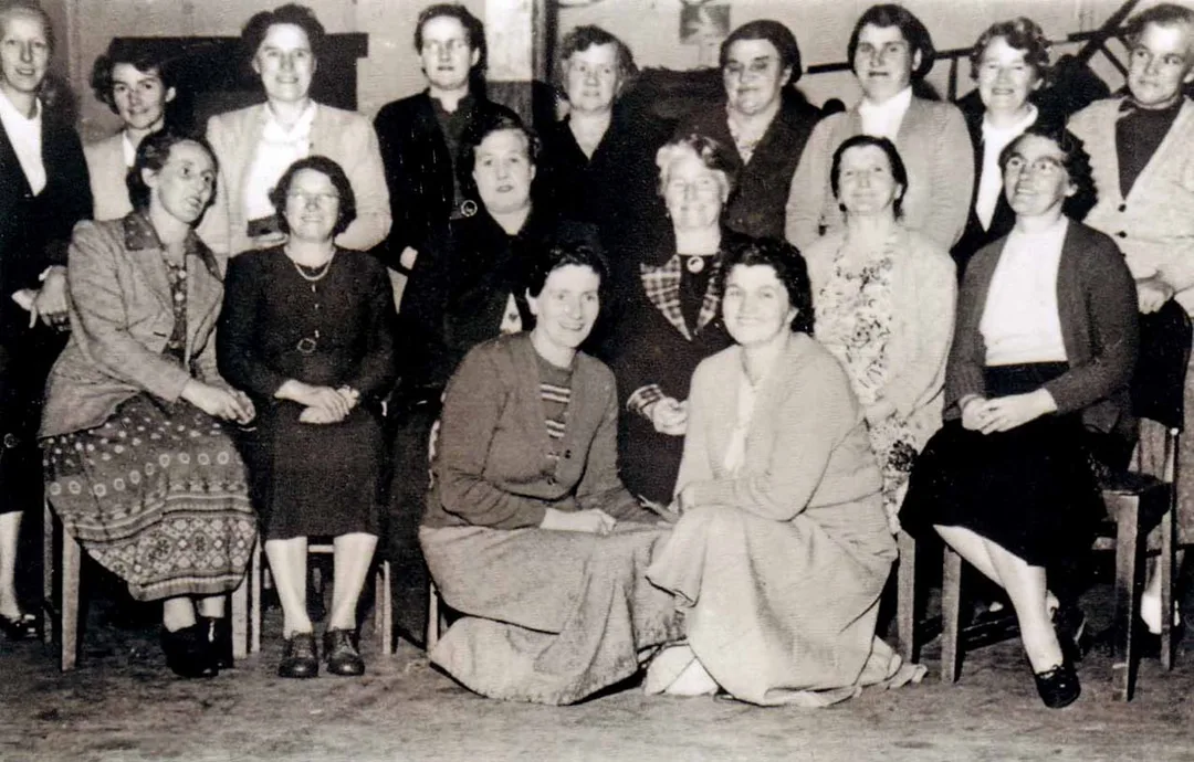 Wonthaggi Miners Women’s Auxiliary, 1950. Photo: Wonthaggi & District Historical Society