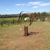 Art among the vines