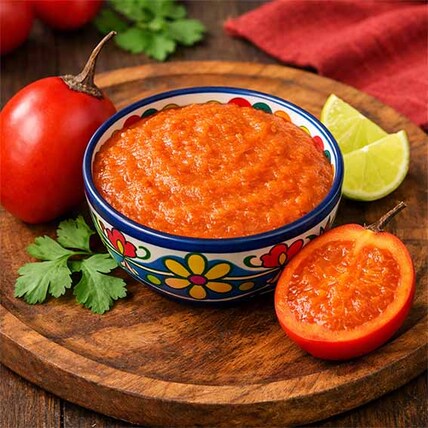 Roasted Tamarillo Salsa