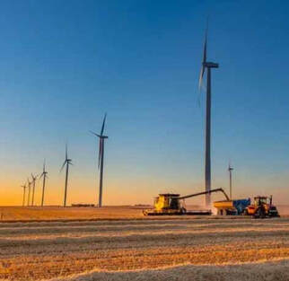 Wind powers savings