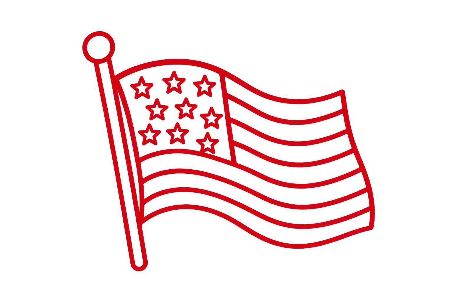 REDline usa flag