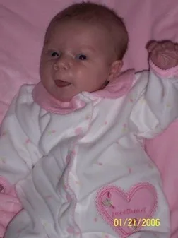 Clara James Irby recently born in 2005.
