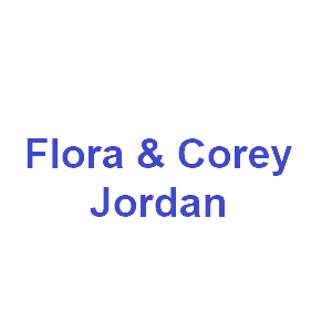 Flora & Corey Jordan logo
