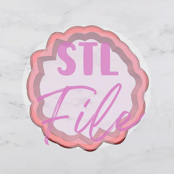 Hydrangea Floral Cluster - STL File