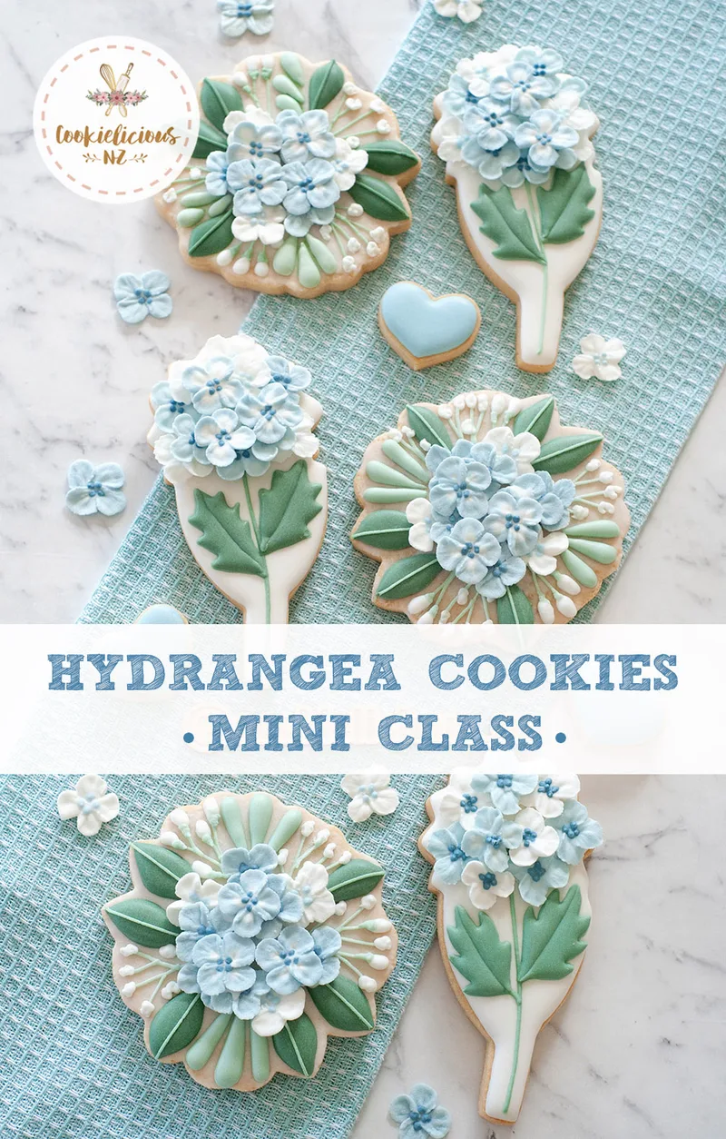 Mini Class - Hydrangea Cookies