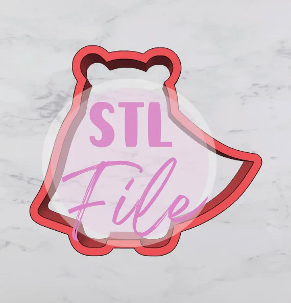 Super Dad Bear- STL File