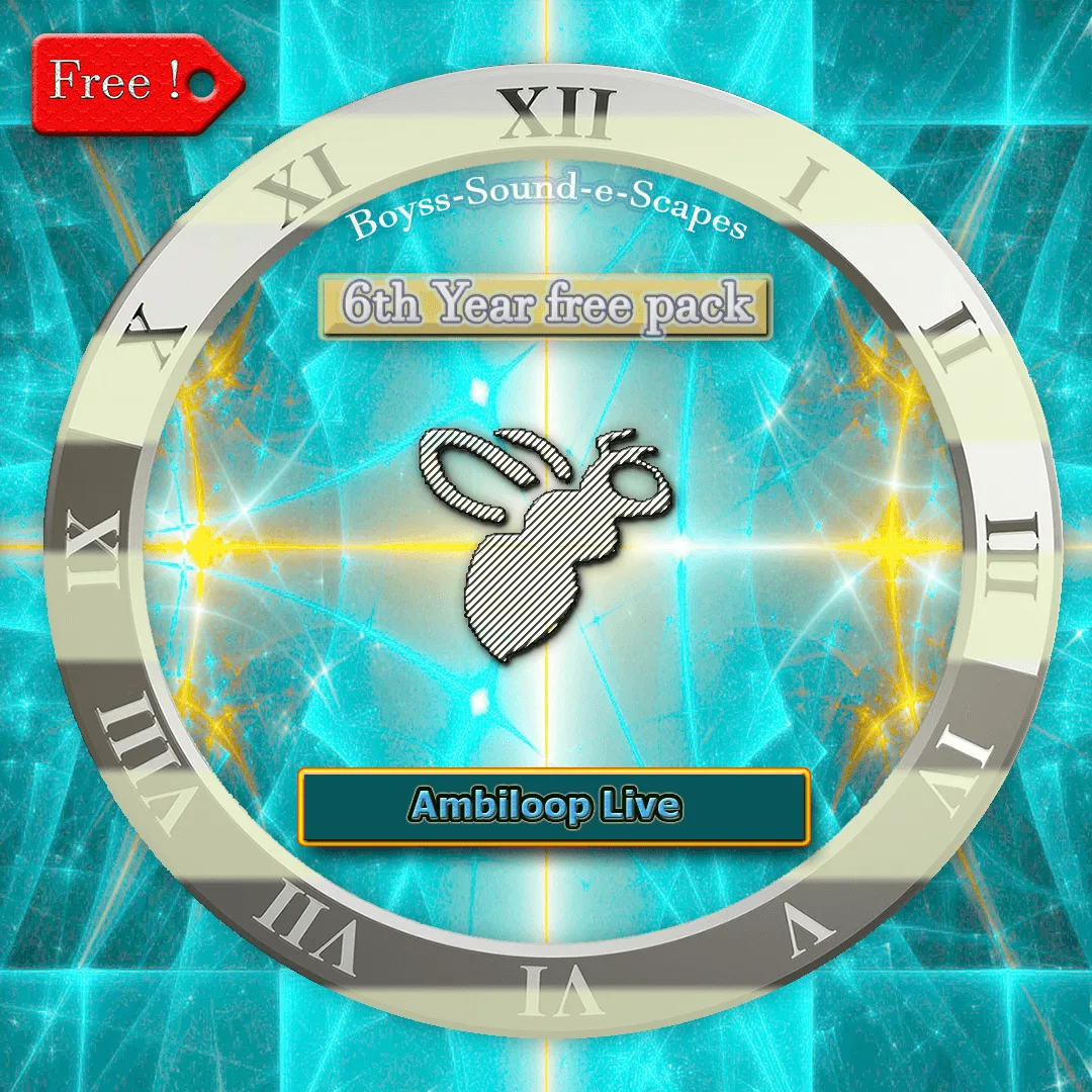 Ambiloop Live 6th year free pack kontakt sfz loops