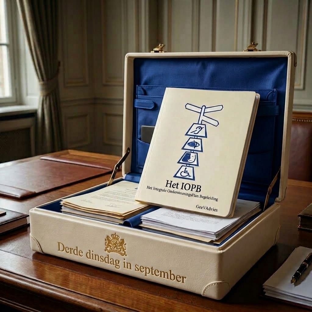 Het IOPB in het koffertje van Prinsjesdag 
