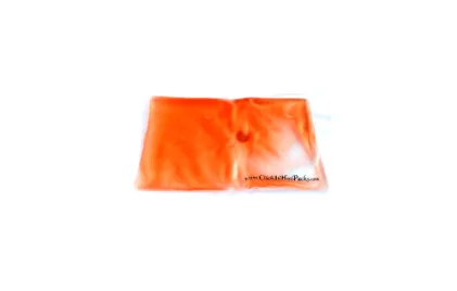 Blue reusable knee and joint heat pack
