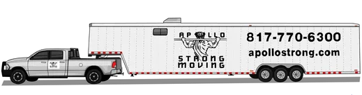 our apollo strong moving 48ft truck is one of the largest moving trucks in dallas tx, 