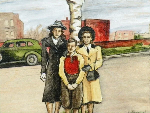 Painting I did in 2012! 
Diligent 6x8 Acrylic on panel.