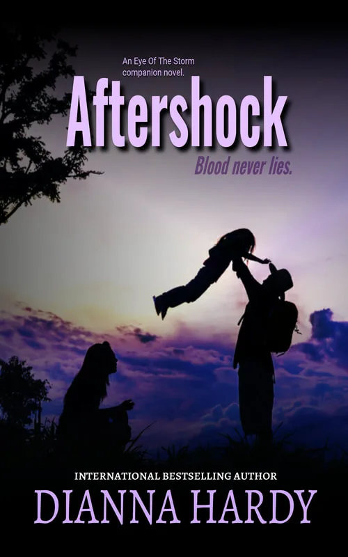 Book cover of Aftershock, by Dianna Hardy