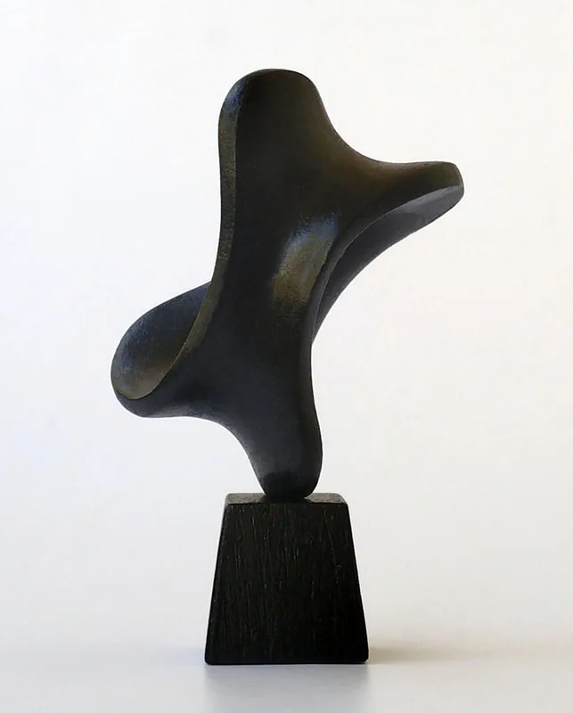 Sculpture working model for larger bronze commissions.