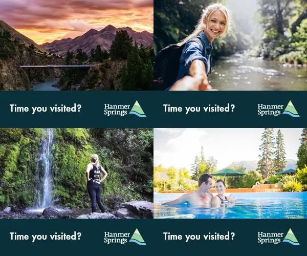 Hanmer Springs time you visited?