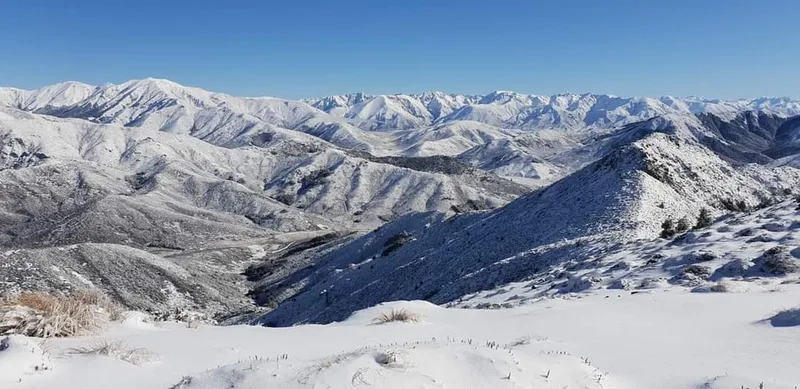 Mt Isobel snow Hanmer
