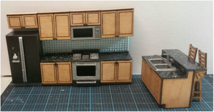 1:24 Scale Kitchen