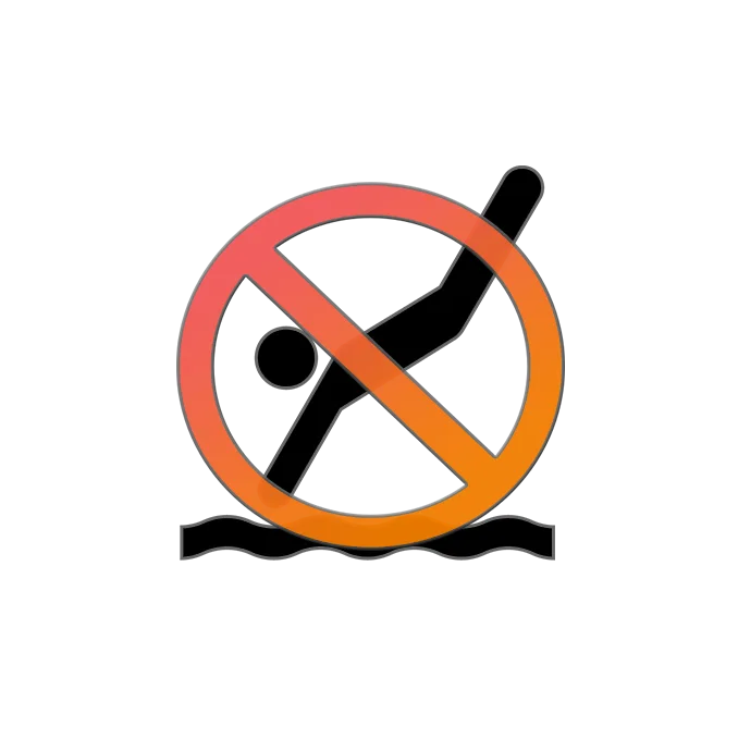 No Diving