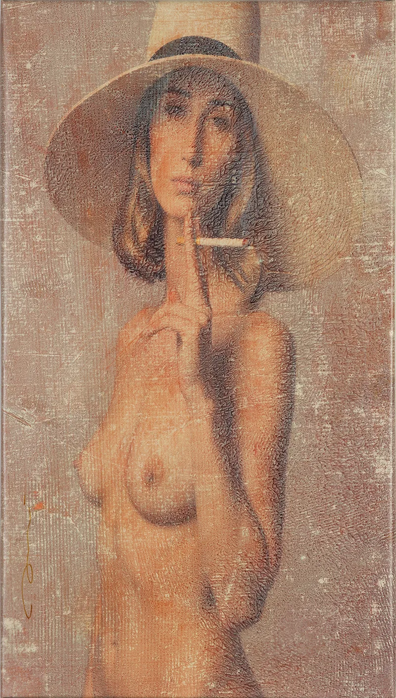1910 Modigliani #5 74x42 cm