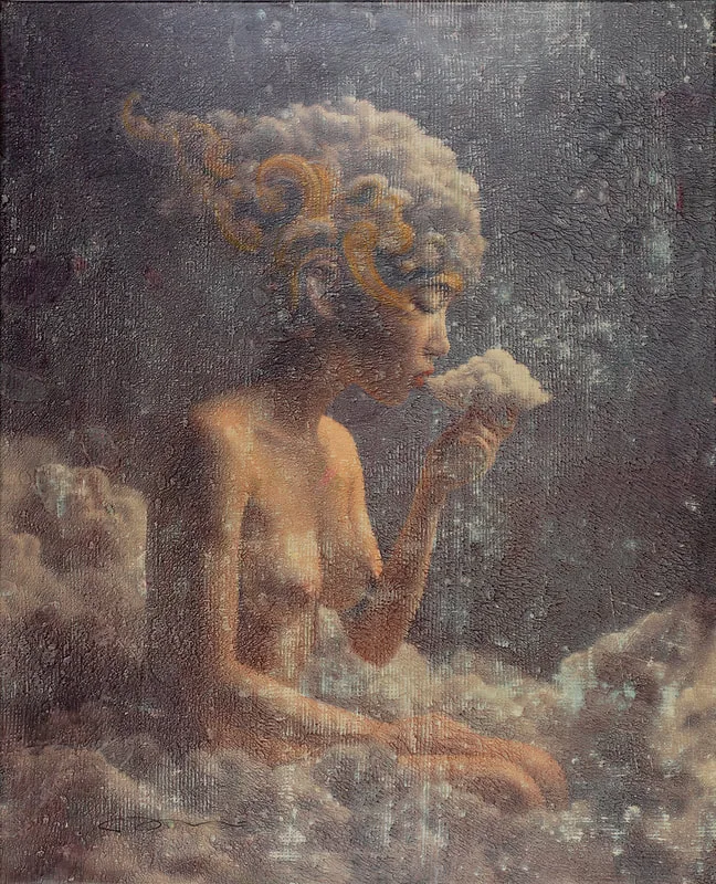 1963 THE CLOUDS MAKER 90x80 cm
