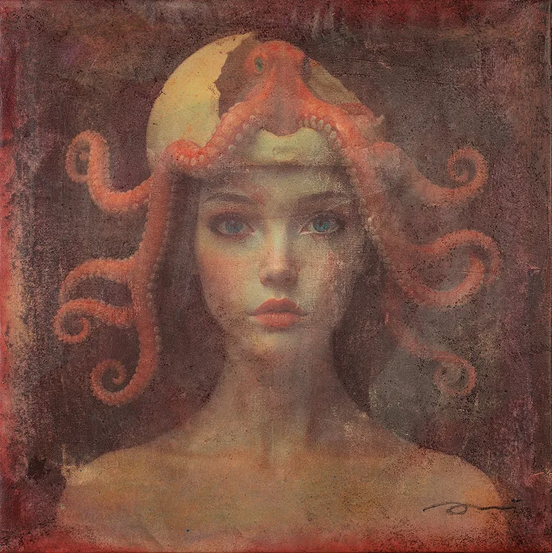 CERVELL / BRAIN 70x70 cm/ Ref.1710