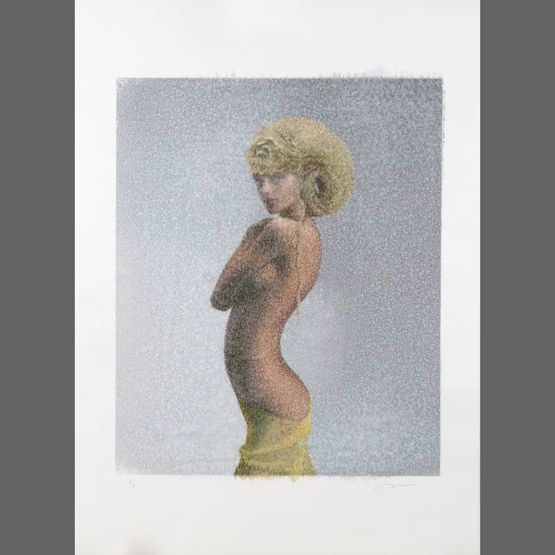 "123581321" LITHOGRAPH  (Unique original copy) SIGNED