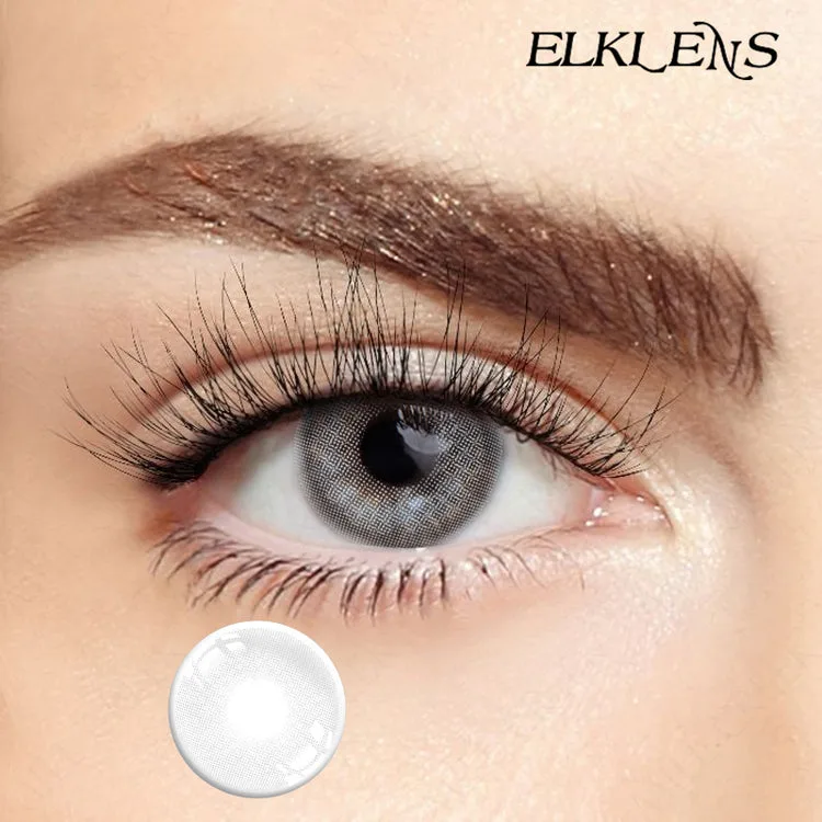 ELKLENS ICE-GRAY PRESCRIPTION COLORED CONTACT LENSES