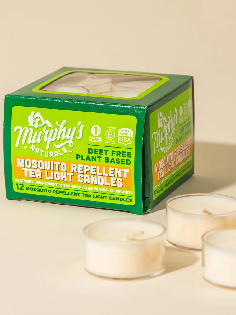 Mosquito Repellent 3.5oz Candle Table Top Display