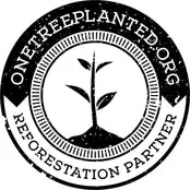 REFORESTATION PARTNER LOGO for JAMIESANTANIELLO.COM & ONETREEPLANTED.ORG 