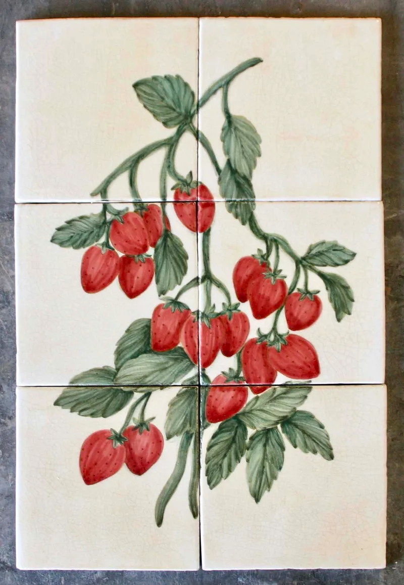 Strawberry Mural