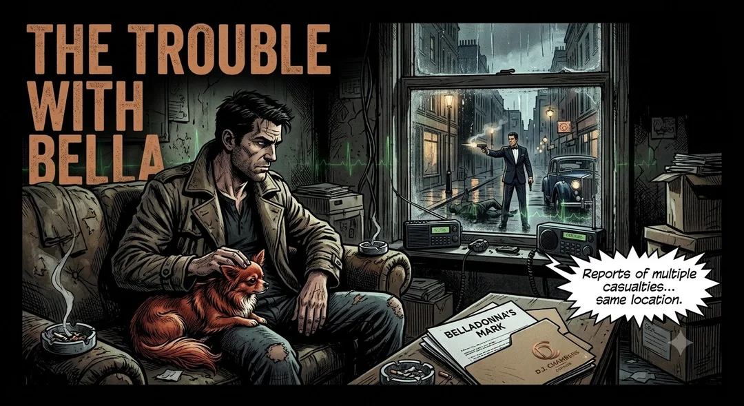 The Trouble With Bella original cover art.