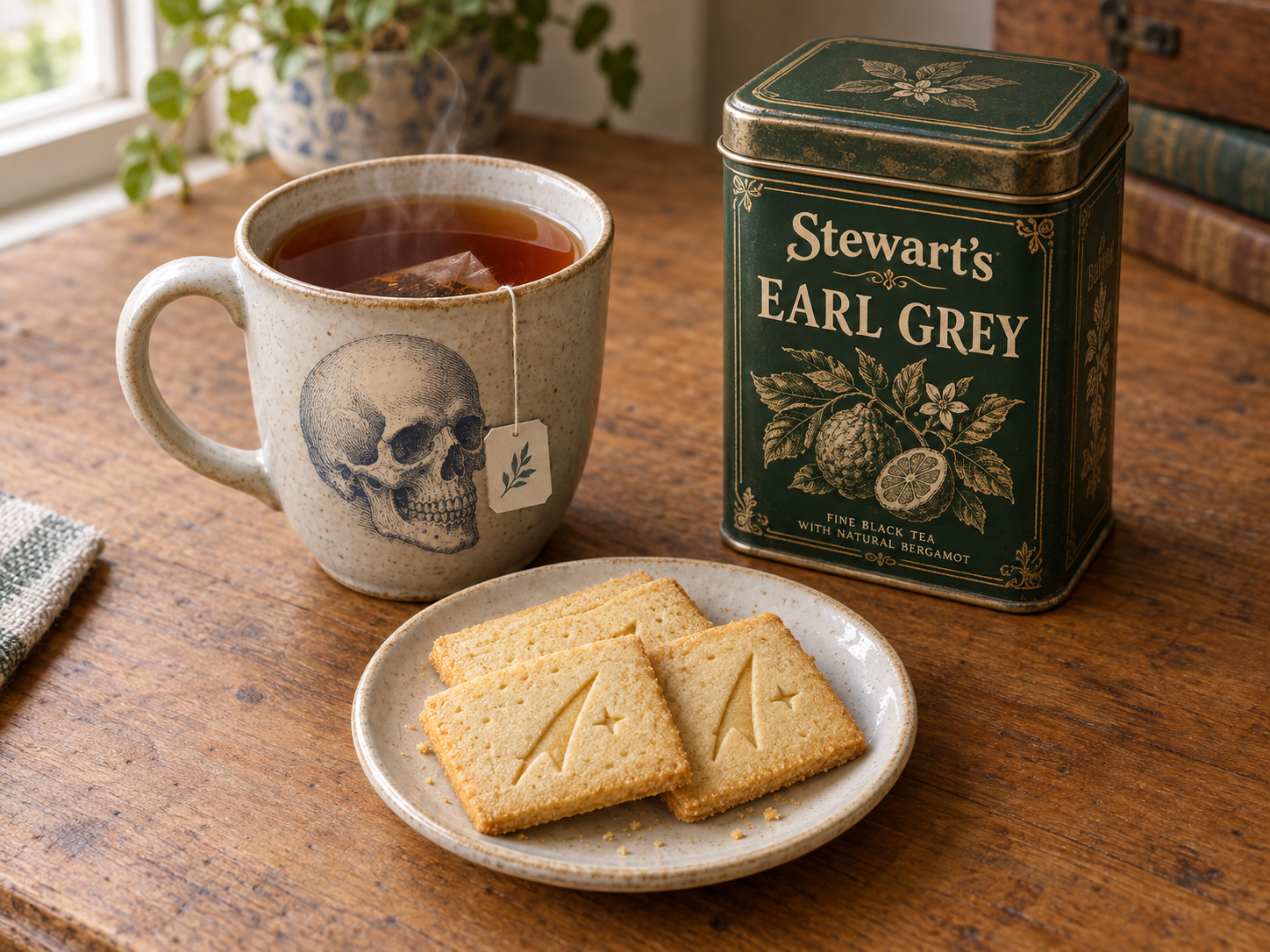 Stewart's Earl Grey created by Perplexity