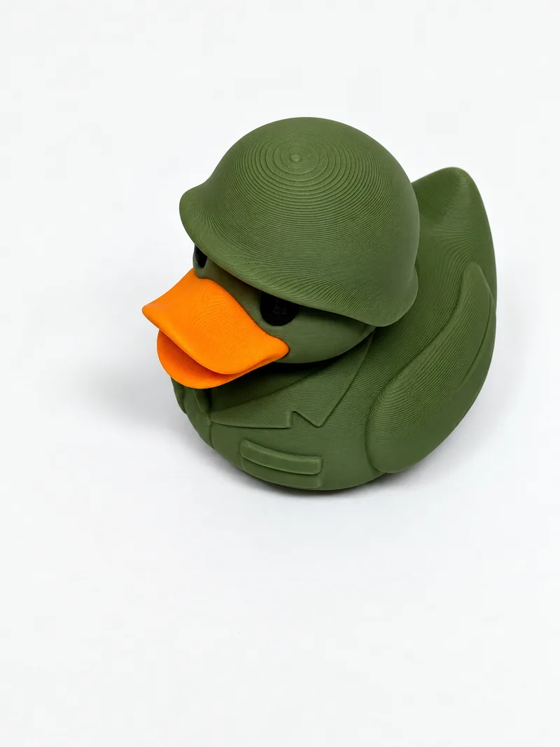 Army Soldier Duck