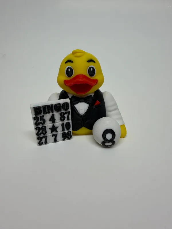 Bingo Duck – 3D Printed Bingo Player