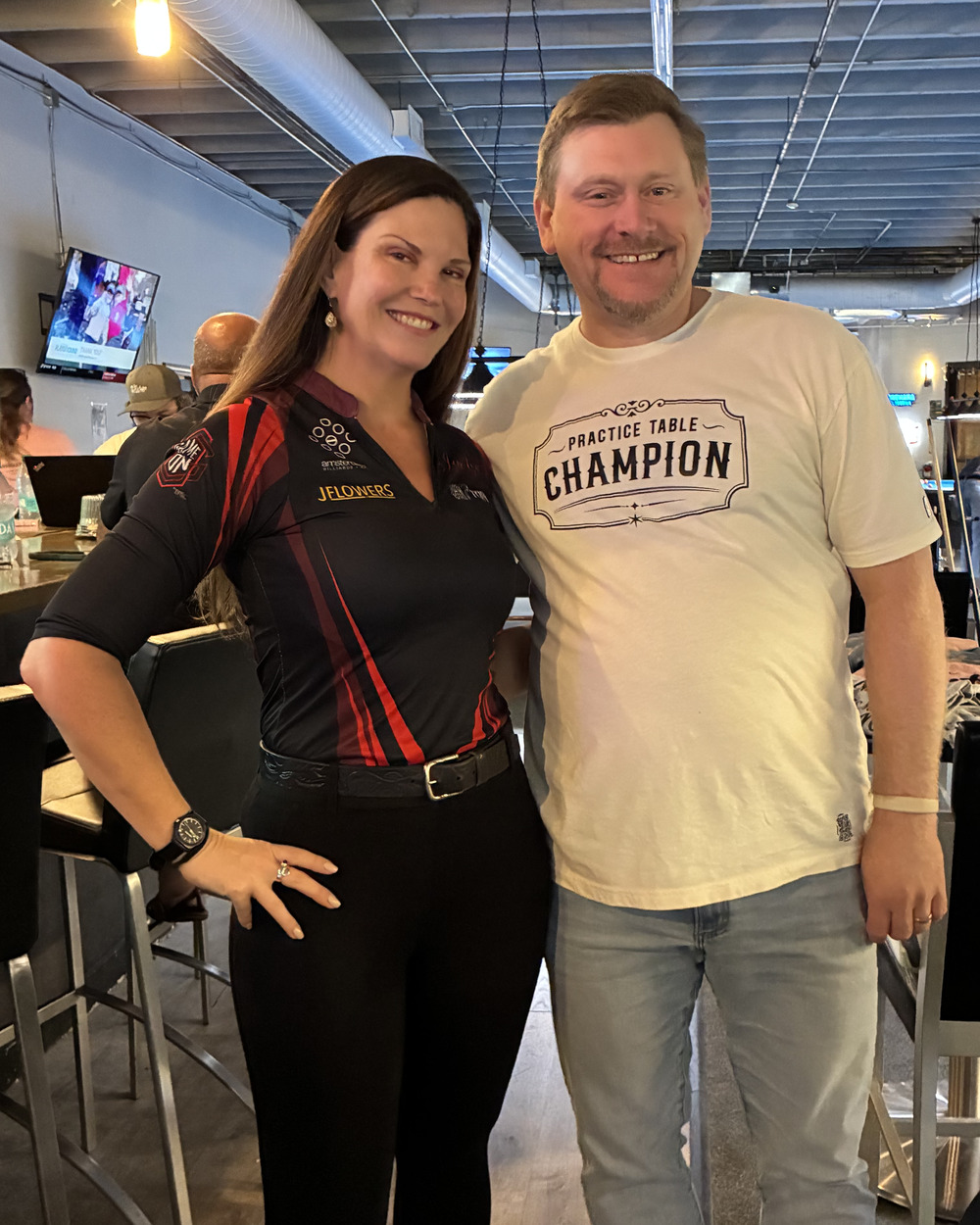 A memorable moment along the PTC journey: meeting professional player Emily Duddy and getting to share what I’m building.