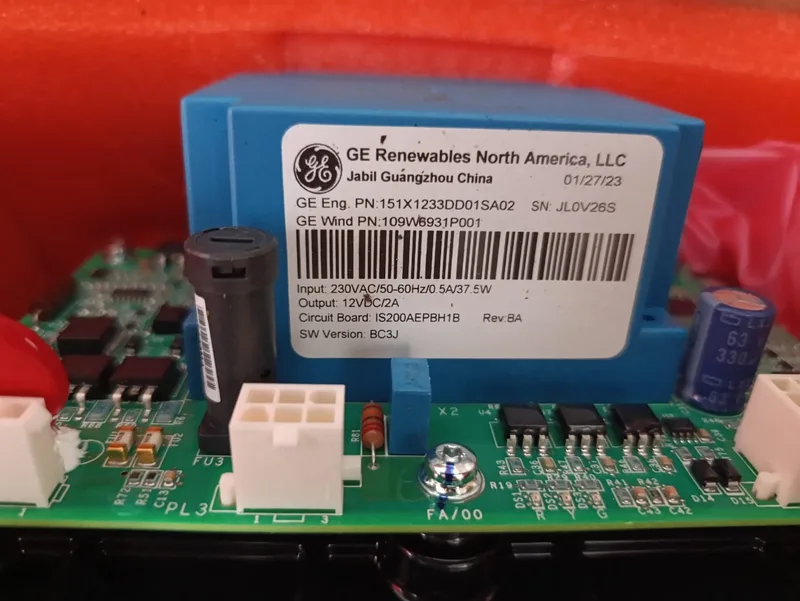 GE 109W8937G002 30Nm pitch battery charger assembly