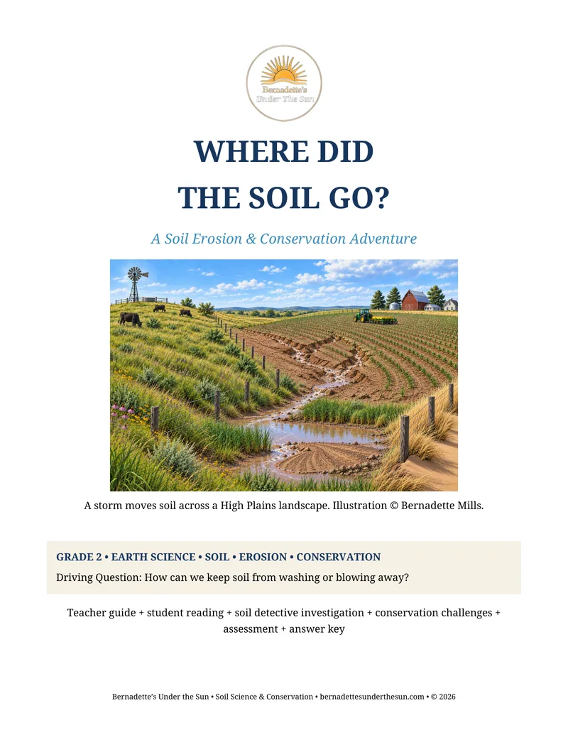WHERE DID THE SOIL GO? | Grade 2 Soil Erosion & Conservation Lesson