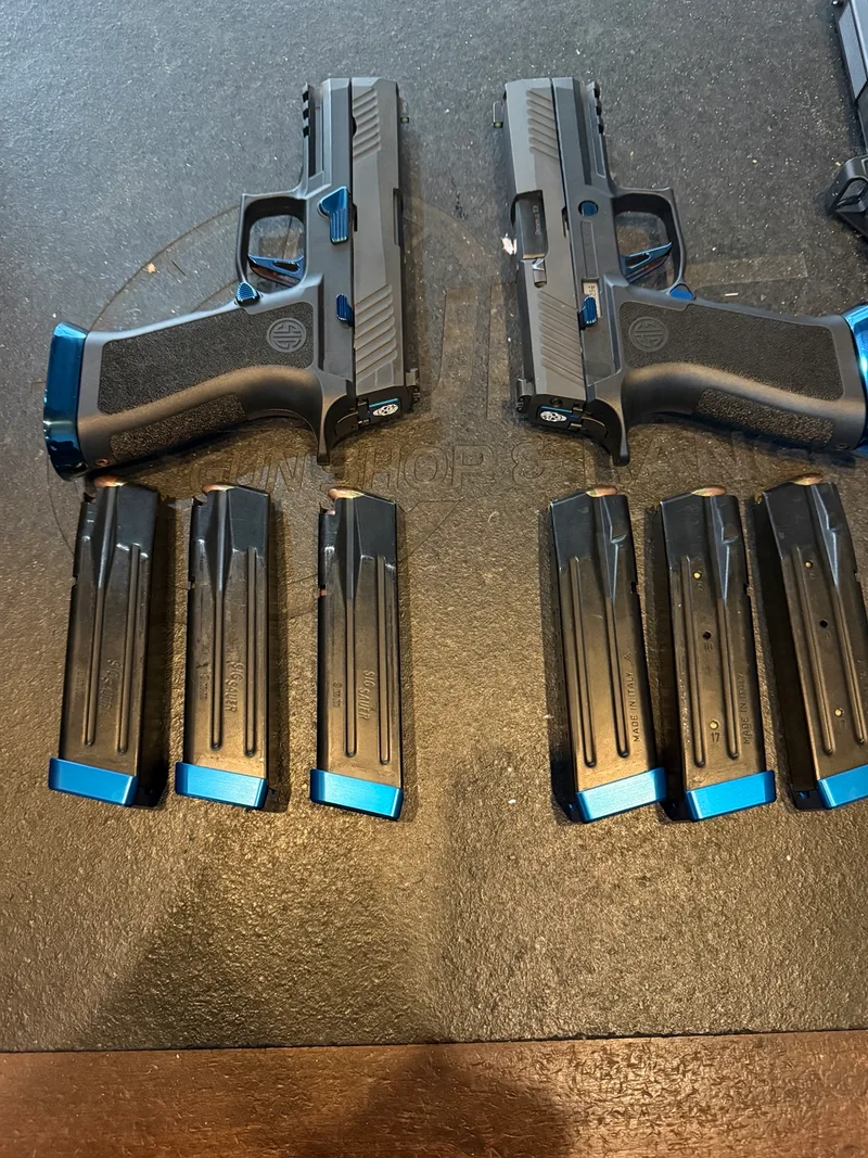 Sig P320s — The Evil Twins (Before Cerakote)