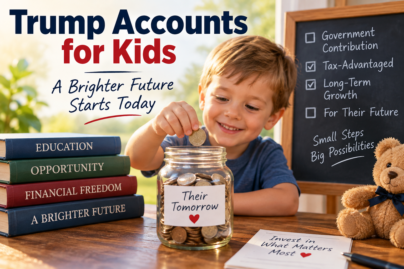 Trump Accounts for Kids - The Simple Version
