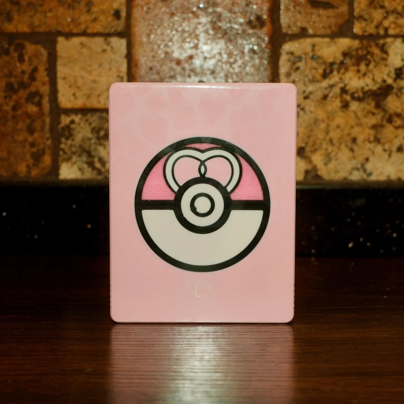 Love Ball Pokémon Deck Box – Snap-Lock Case for Cards & Toploaders
