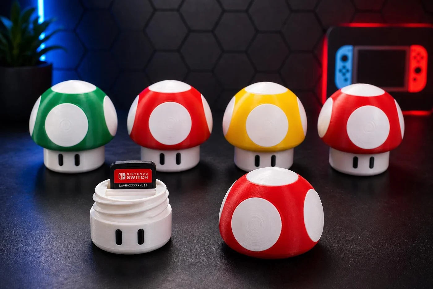 Mushroom Switch Game Case Bundle