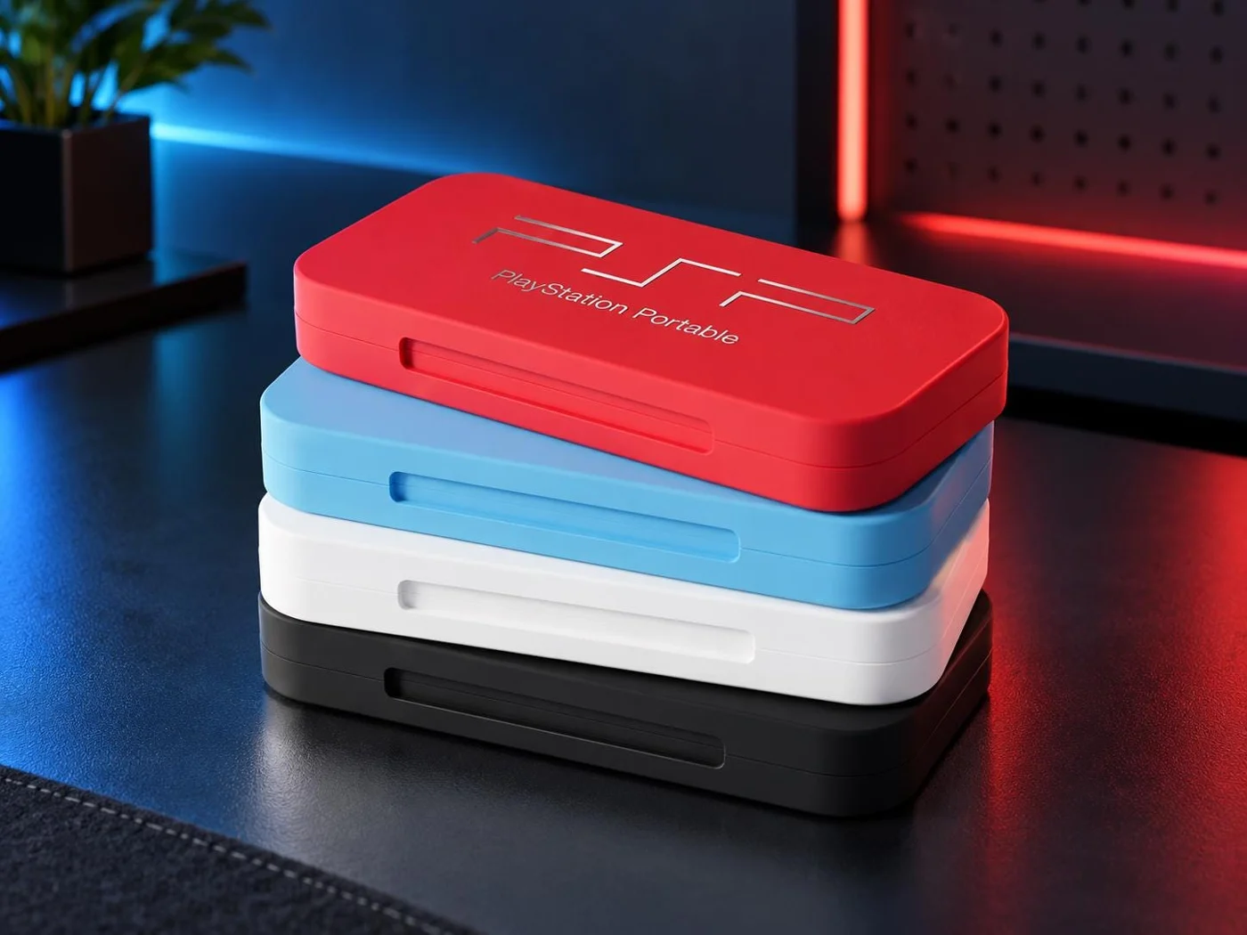 PSP 3000 3D Printed Protective Carrying Case