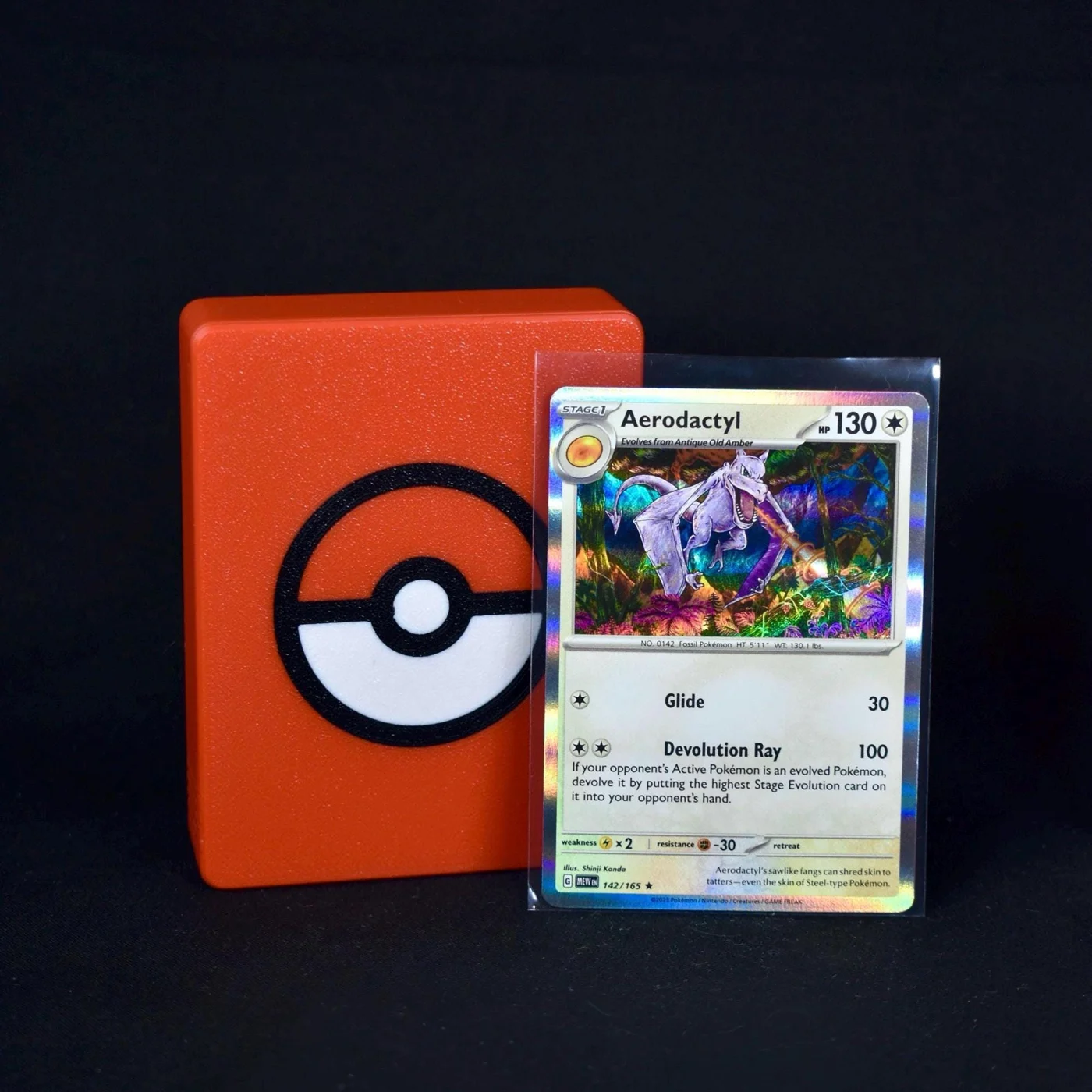 Pokémon Deck Box – Slim Snap-Lock Case for Decks & Toploaders