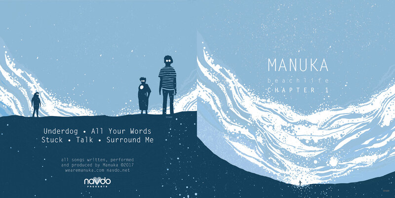 Album Sleeve Design and Illustration for Manuka