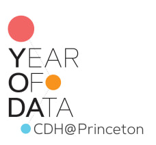 Logo marking the Center for Digital Humanities Year of Data initiative.
