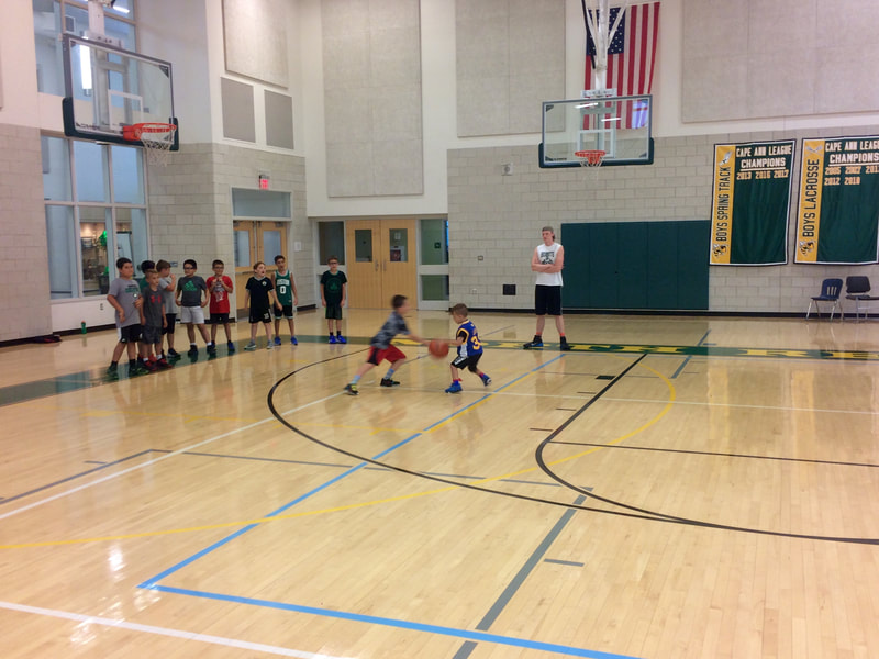 One-on-one to apply skills on both sides of the ball.