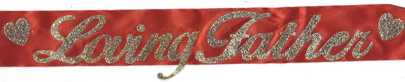 Funeral Wreath Ribbon
