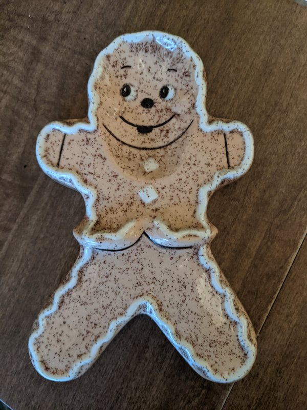 Gingerbread Man Spoon Holder